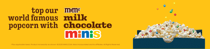 Top your Popcorn with M&M's Minis