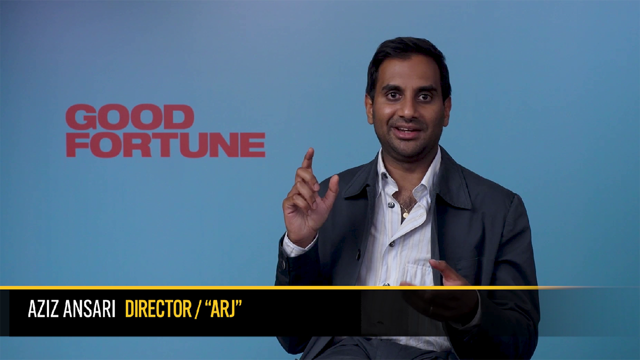 teaser image - Good Fortune Exclusive Interview with Aziz Ansari