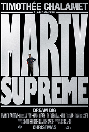 Marty Supreme poster