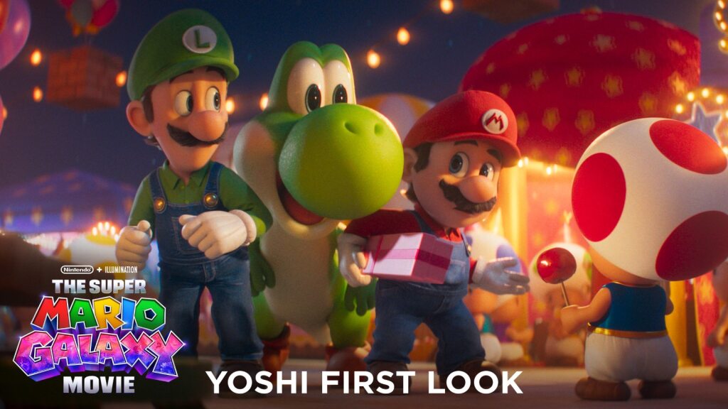 teaser image - The Super Mario Galaxy Movie | Yoshi First Look