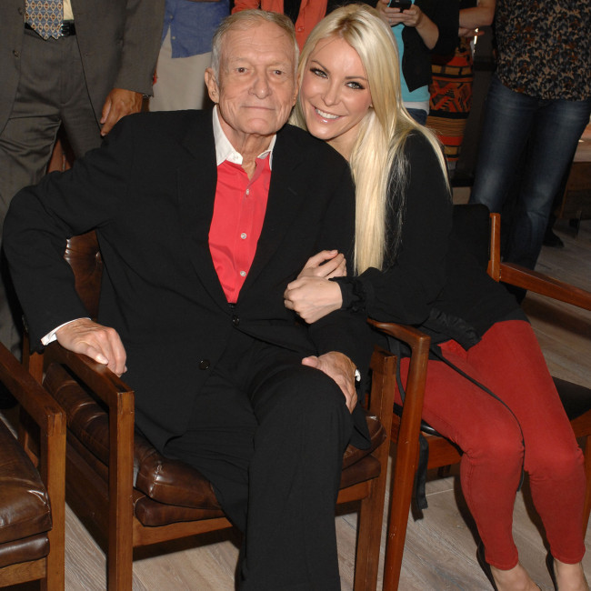 Crystal Harris urges Jessica Biel to reconsider playing Hugh Hefner's wife